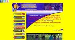 Desktop Screenshot of fundaciondonpedro.org